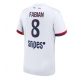 Paris Saint-Germain Fabian Ruiz #8 Borta matchtröja 2025-26 Kortärmad Billigt Paris Saint-Germain Fabian Ruiz #8 Borta matchtröja 2025-26 Kortärmad Billigt